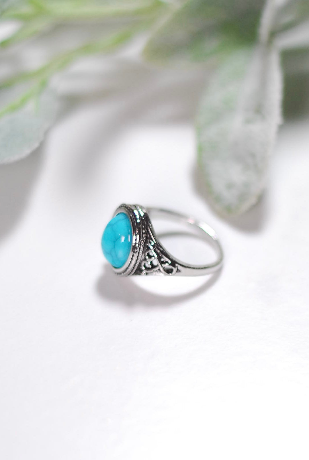 Dakota Turquoise Silver Ring